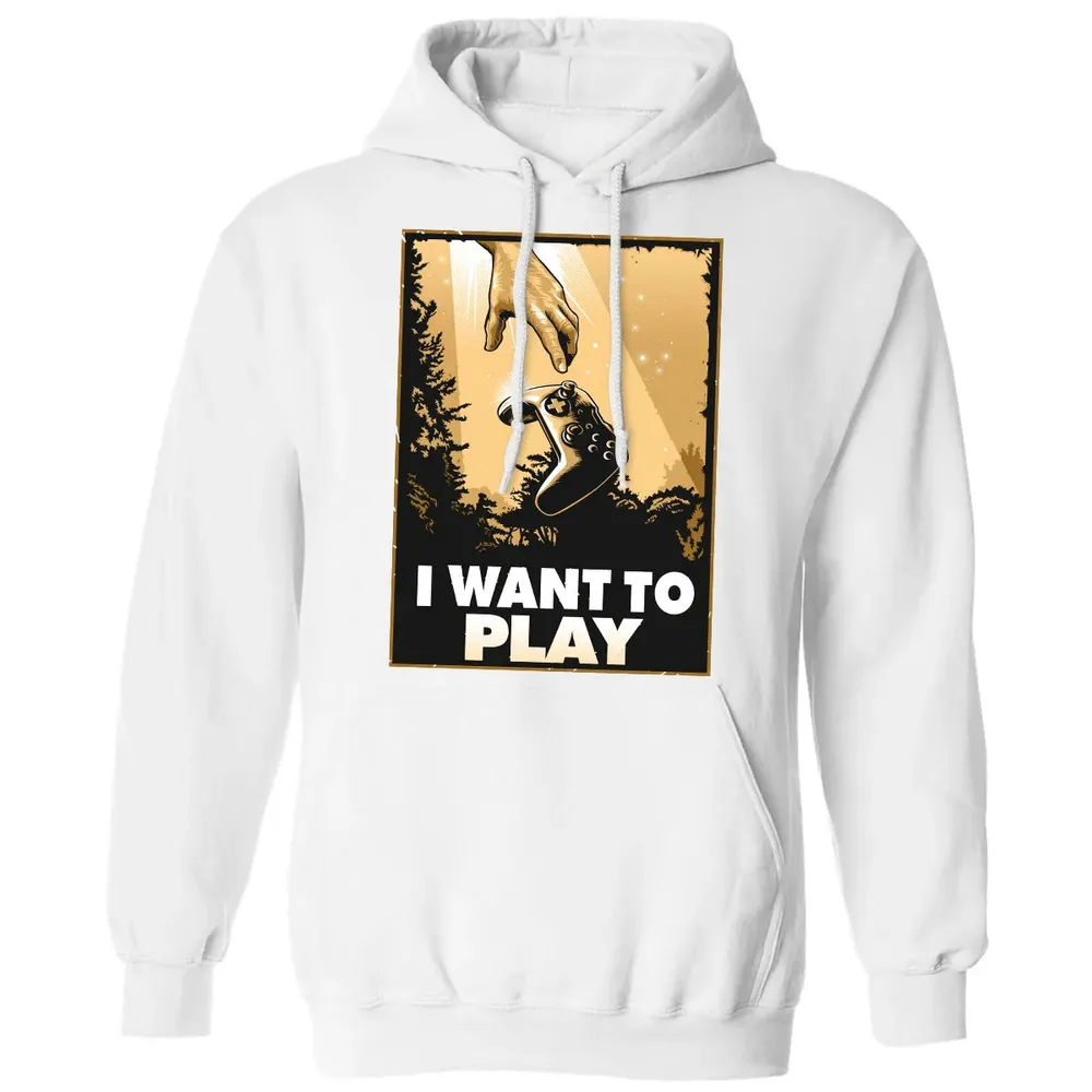I WANT TO PLAY Classic Unisex Hoodie - 11