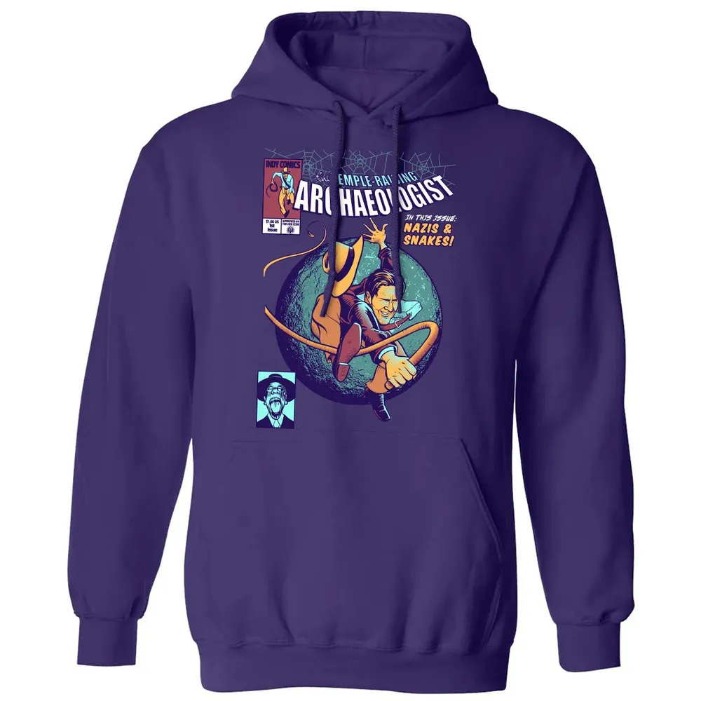 Indy Comic Classic Unisex Hoodie - 6