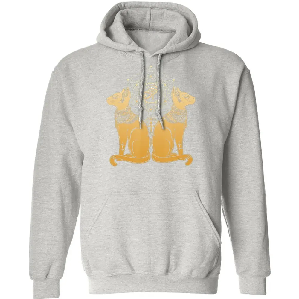 Egyptian Cat Goddess Bastet Sphinx Eye Of Ra Classic Unisex Hoodie - 8