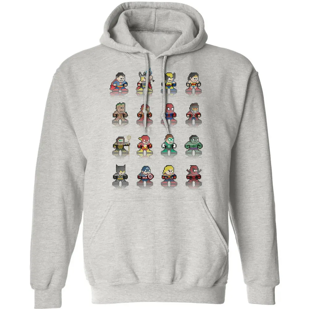 Pixel Comics Classic Unisex Hoodie - 8