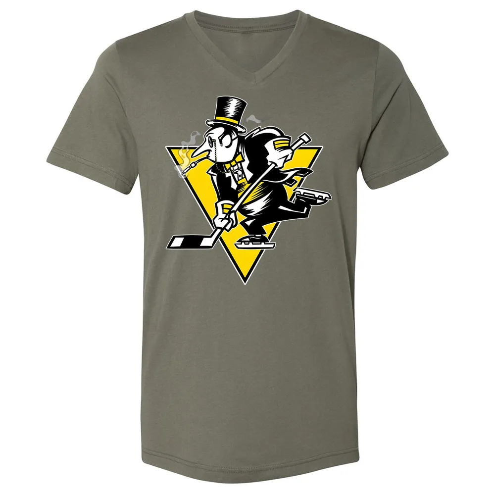 Go! Penguin Go! Unisex V-neck T-shirt - 11