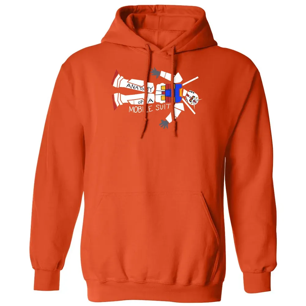 Mobile Suit Anatomy Classic Unisex Hoodie - 10