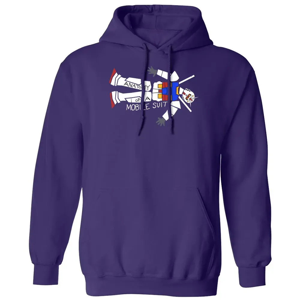 Mobile Suit Anatomy Classic Unisex Hoodie - 6