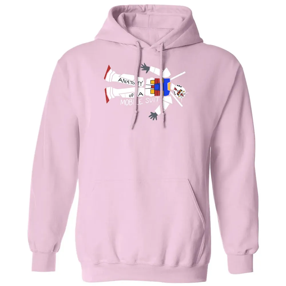 Mobile Suit Anatomy Classic Unisex Hoodie - 3