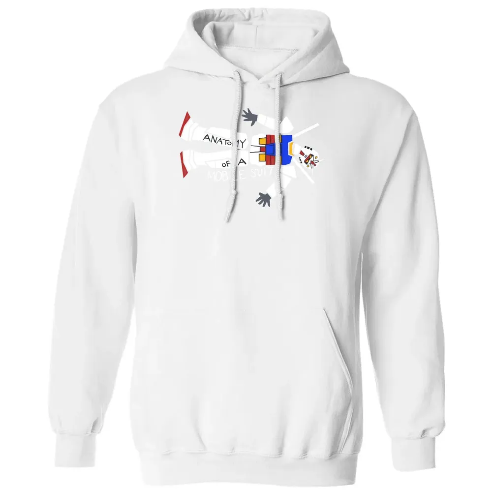 Mobile Suit Anatomy Classic Unisex Hoodie - 11