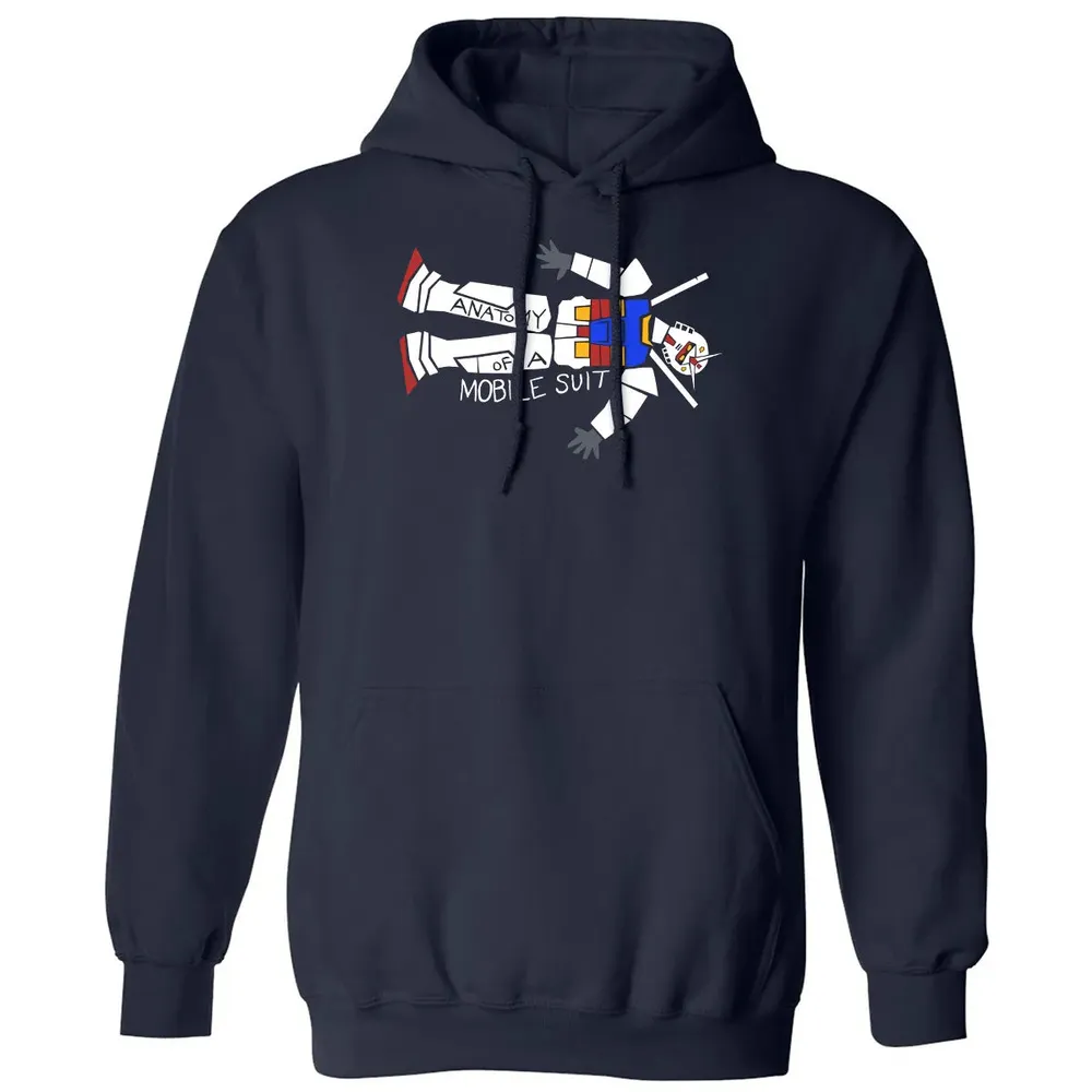 Mobile Suit Anatomy Classic Unisex Hoodie - 2