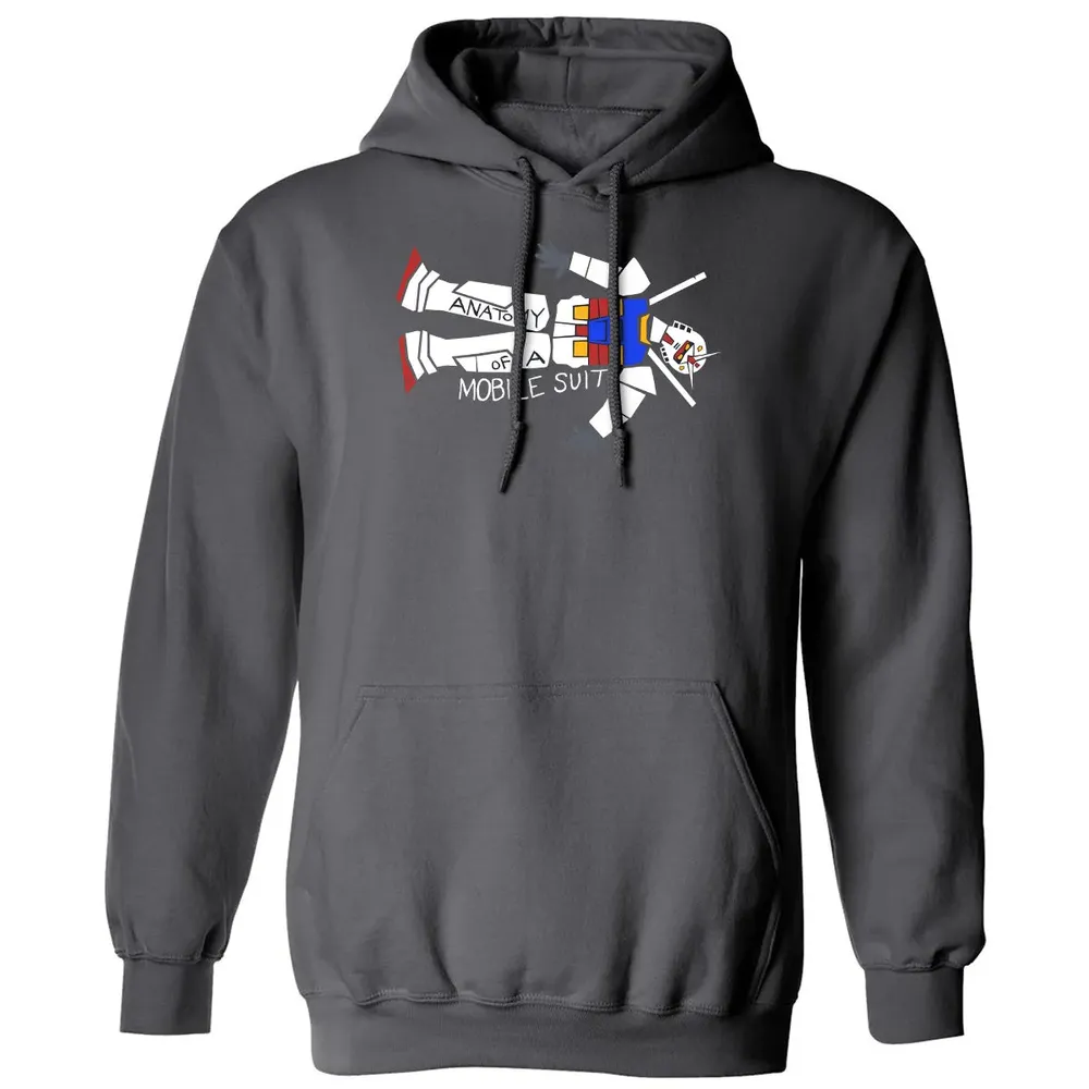 Mobile Suit Anatomy Classic Unisex Hoodie - 7