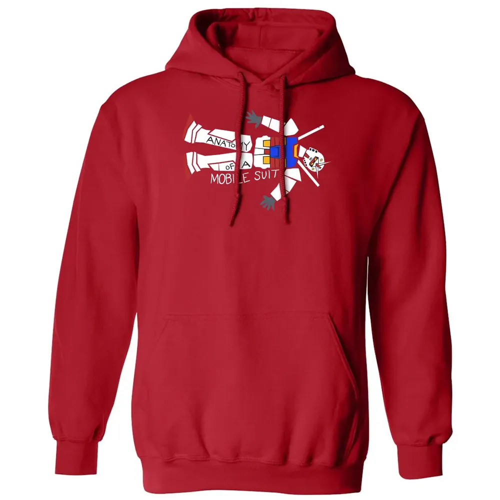 Mobile Suit Anatomy Classic Unisex Hoodie - 5