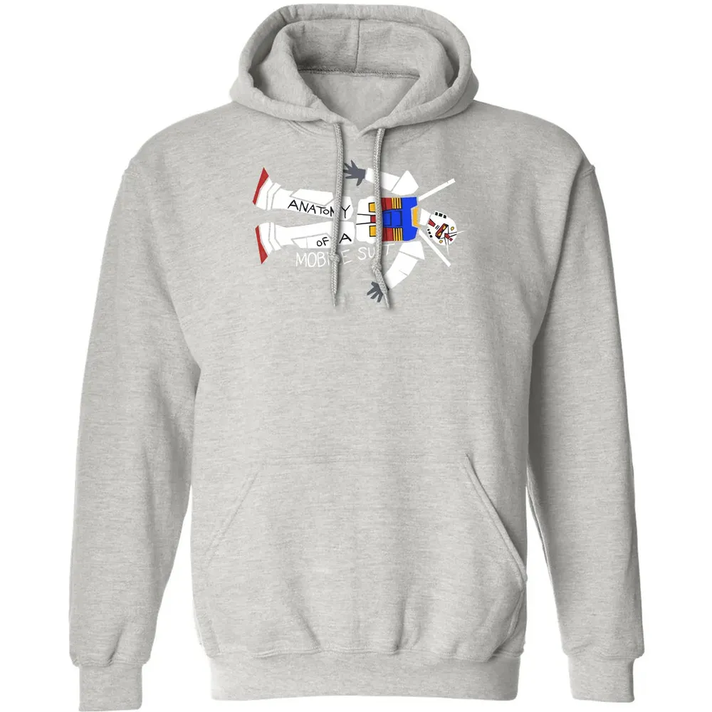 Mobile Suit Anatomy Classic Unisex Hoodie - 8