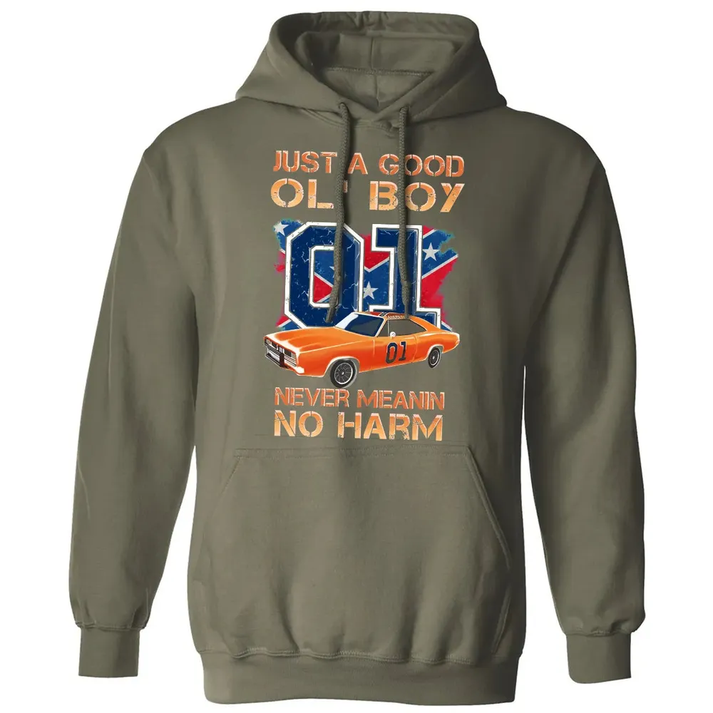 Just A Good Ol' Boy Classic Unisex Hoodie - 4