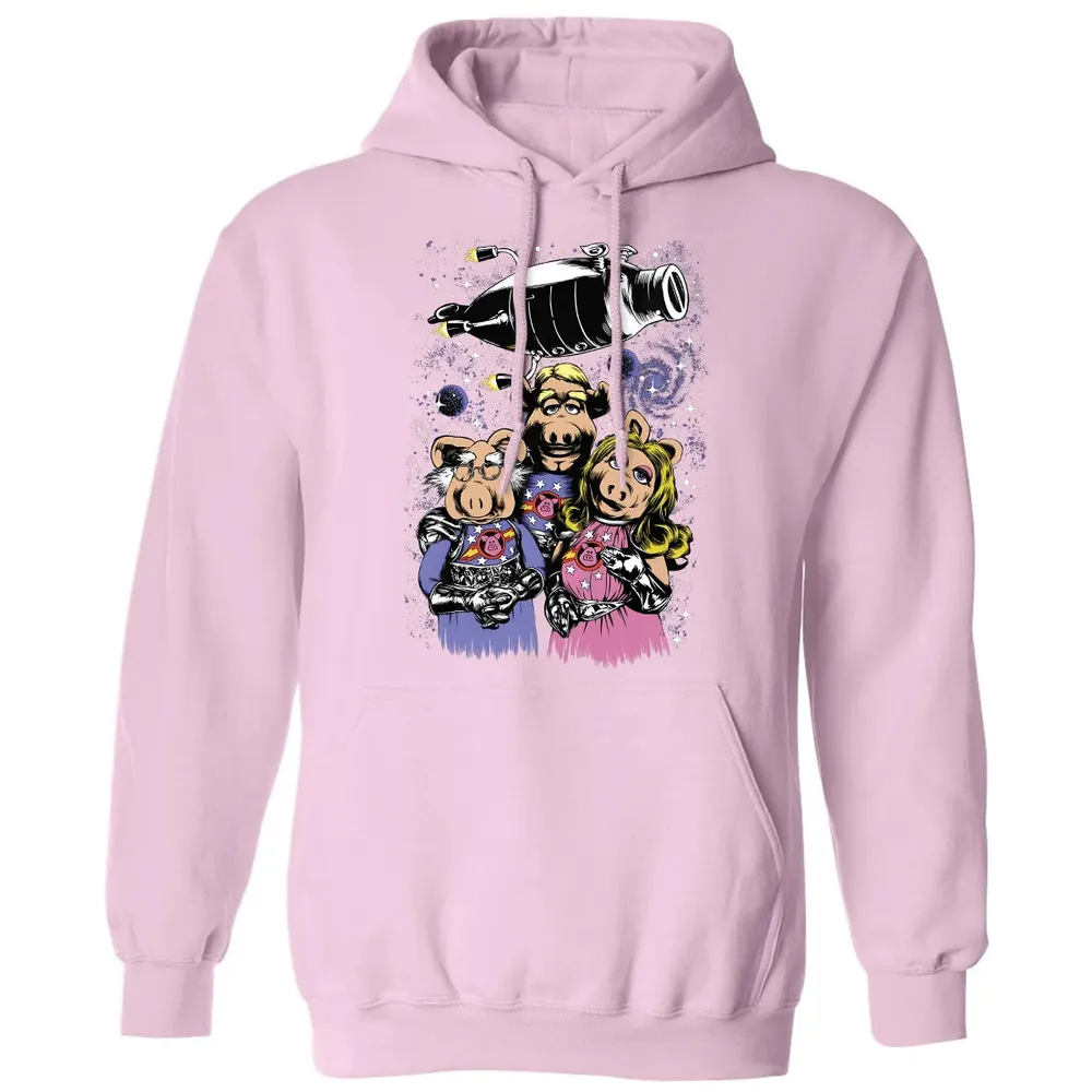 Pigs In Space Classic Unisex Hoodie - 3
