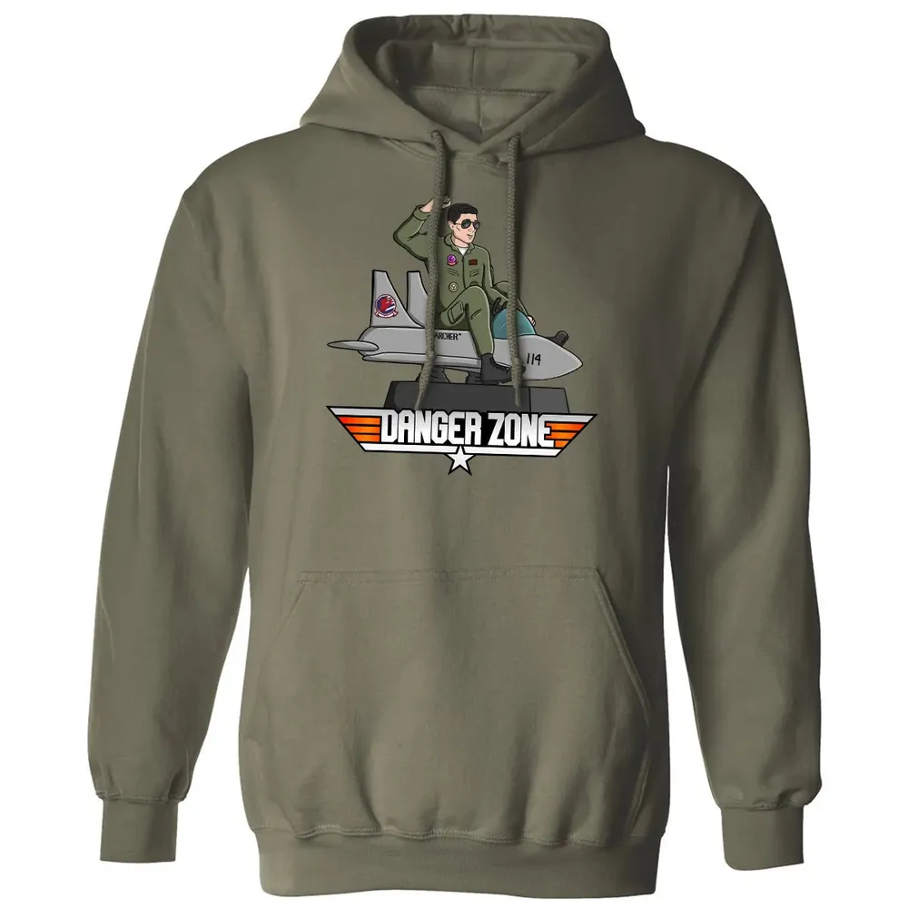 Danger Zone Classic Unisex Hoodie - 4