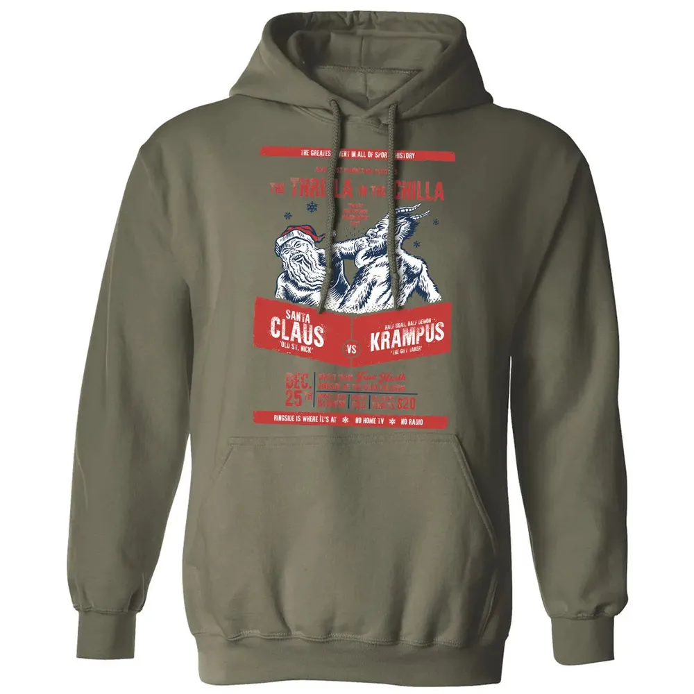 The Thrilla In The Chilla Classic Unisex Hoodie - 4