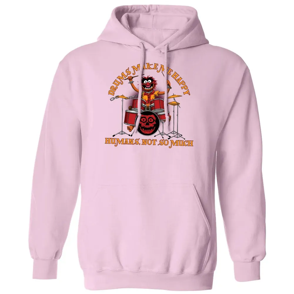 Drums Make Me Happy Classic Unisex Hoodie - 3
