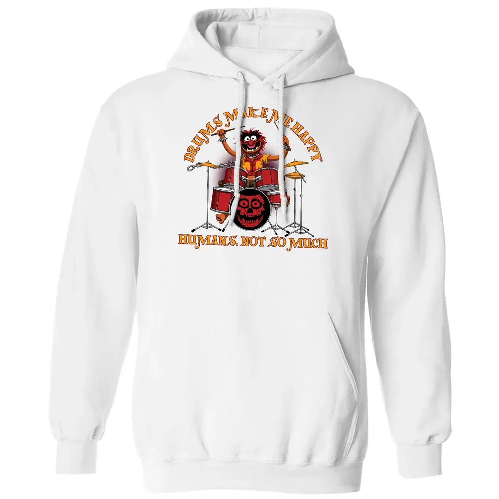 Drums Make Me Happy Classic Unisex Hoodie - 11