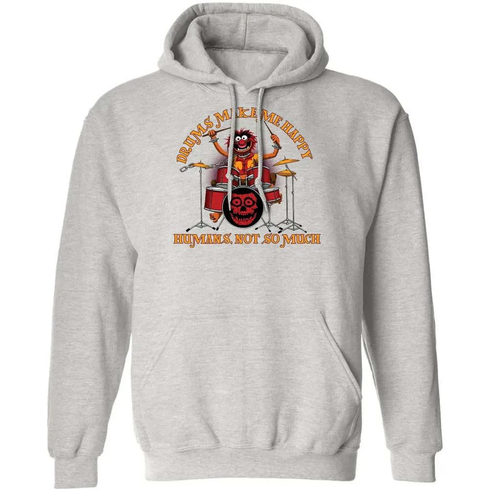 Drums Make Me Happy Classic Unisex Hoodie - 8