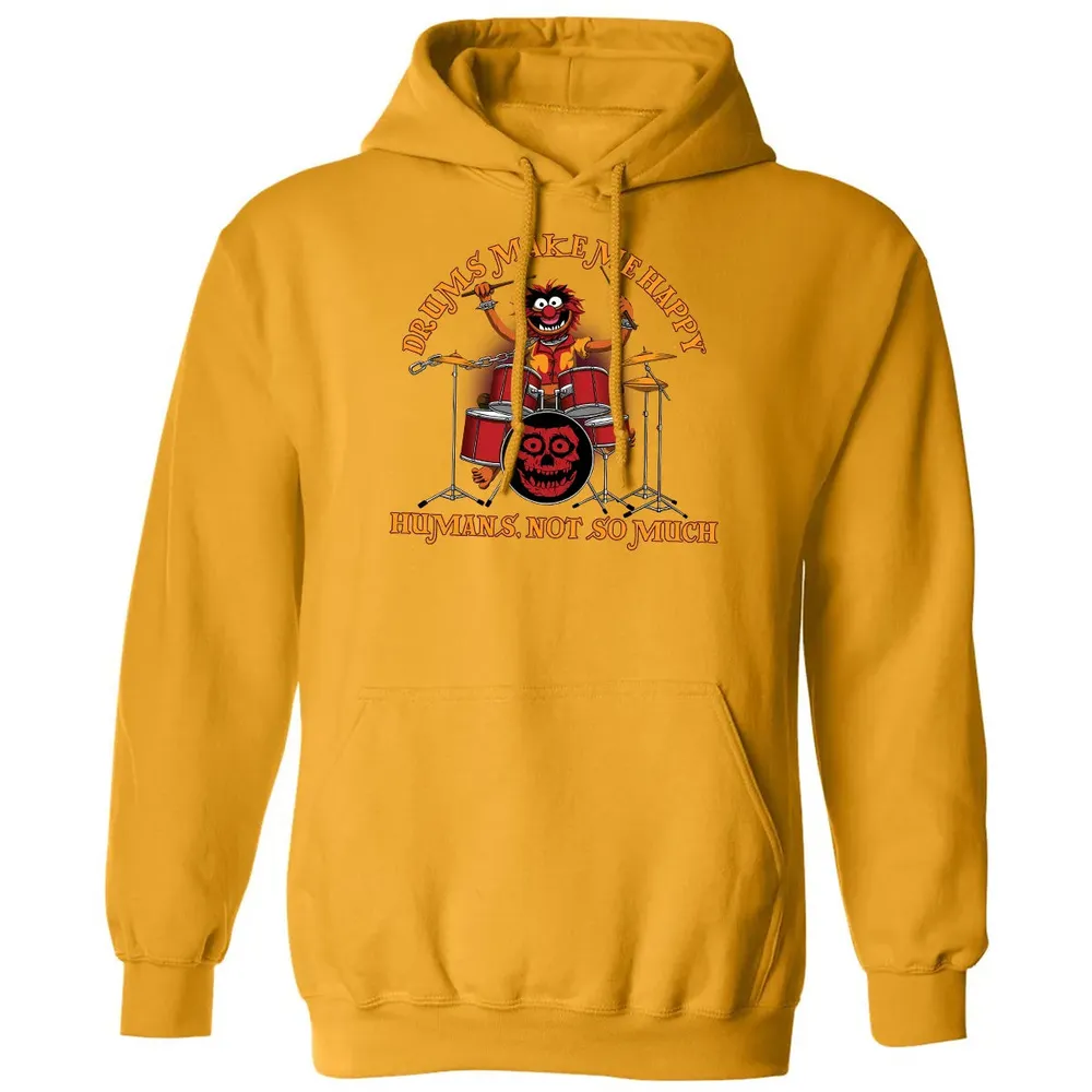 Drums Make Me Happy Classic Unisex Hoodie - 12