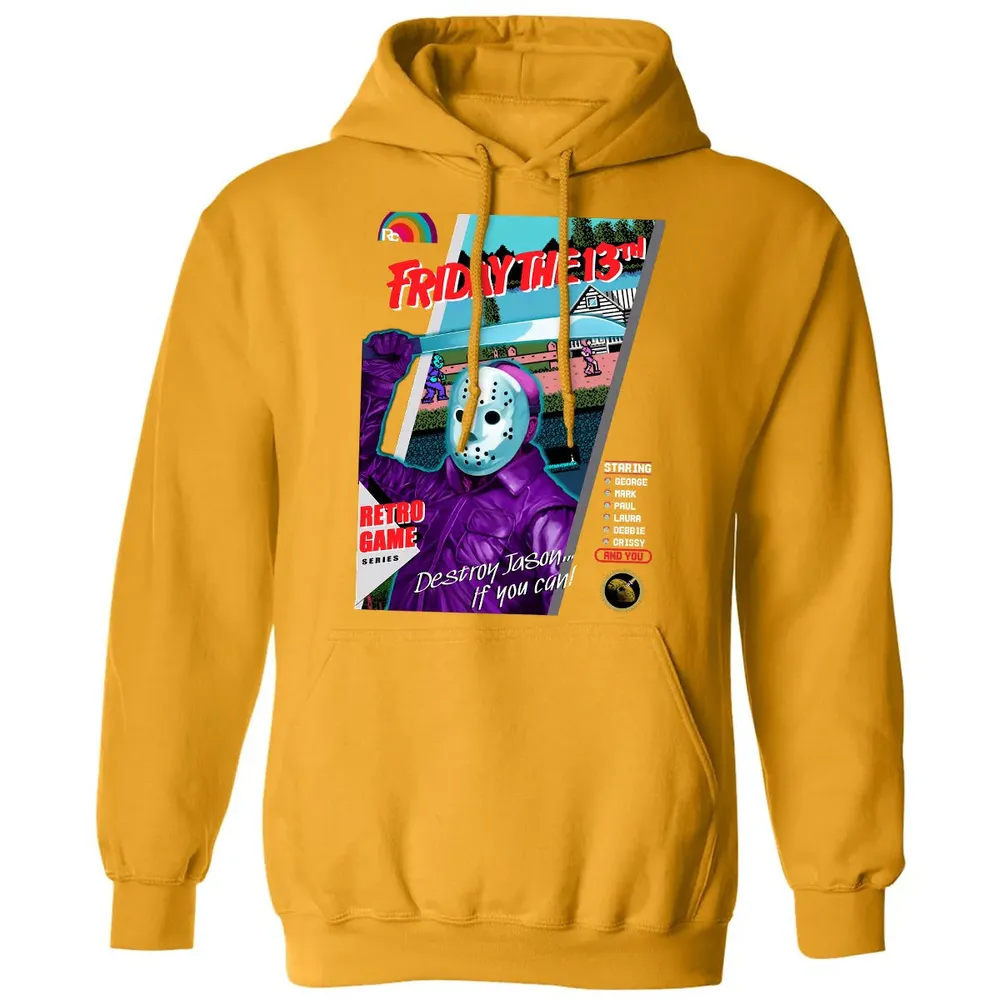 Destroy Jason Retro Game Classic Unisex Hoodie - 12