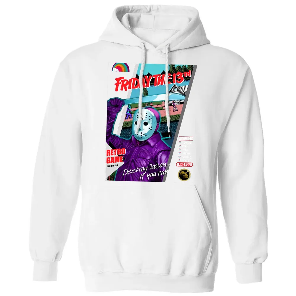 Destroy Jason Retro Game Classic Unisex Hoodie - 11