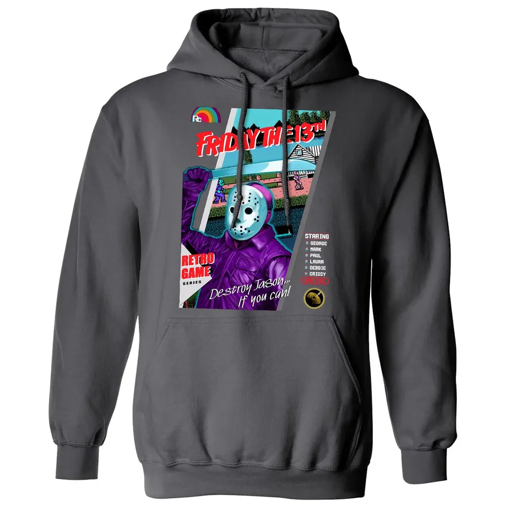 Destroy Jason Retro Game Classic Unisex Hoodie - 7