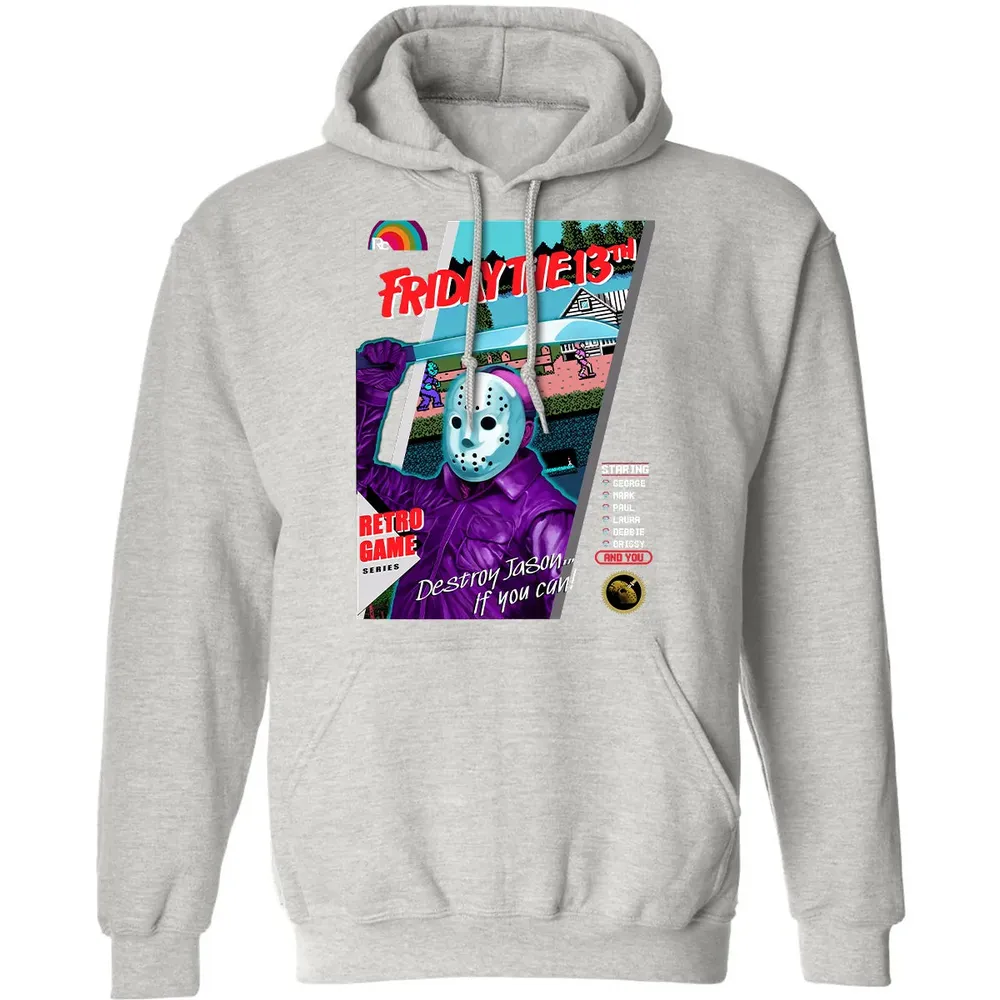 Destroy Jason Retro Game Classic Unisex Hoodie - 8