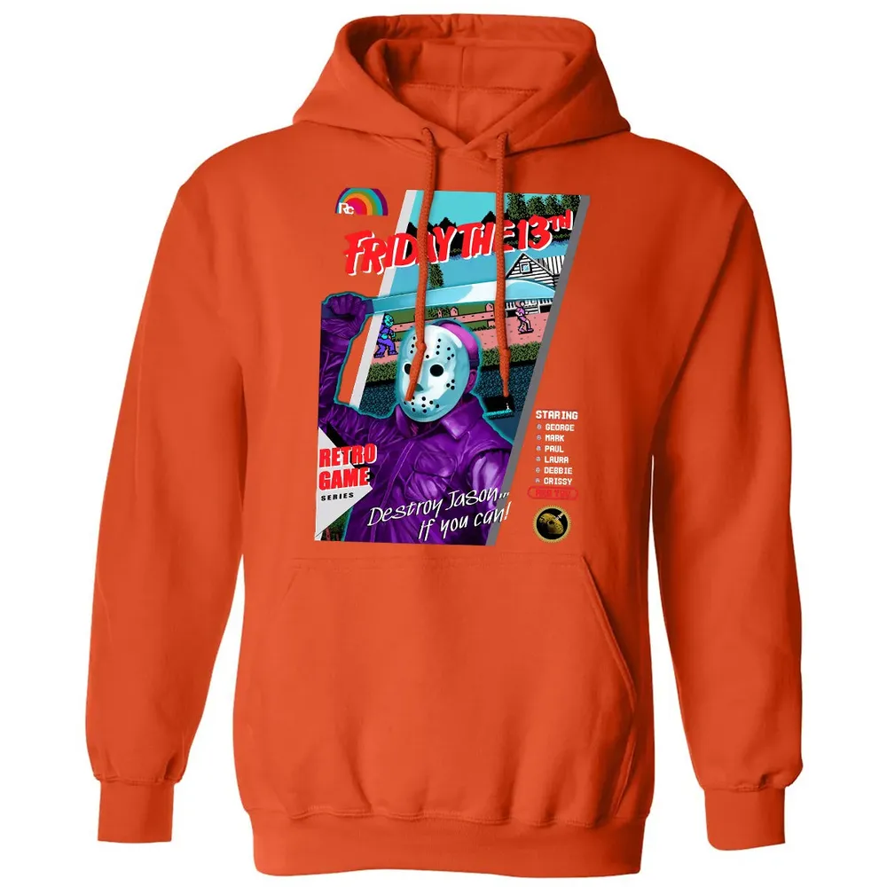 Destroy Jason Retro Game Classic Unisex Hoodie - 10