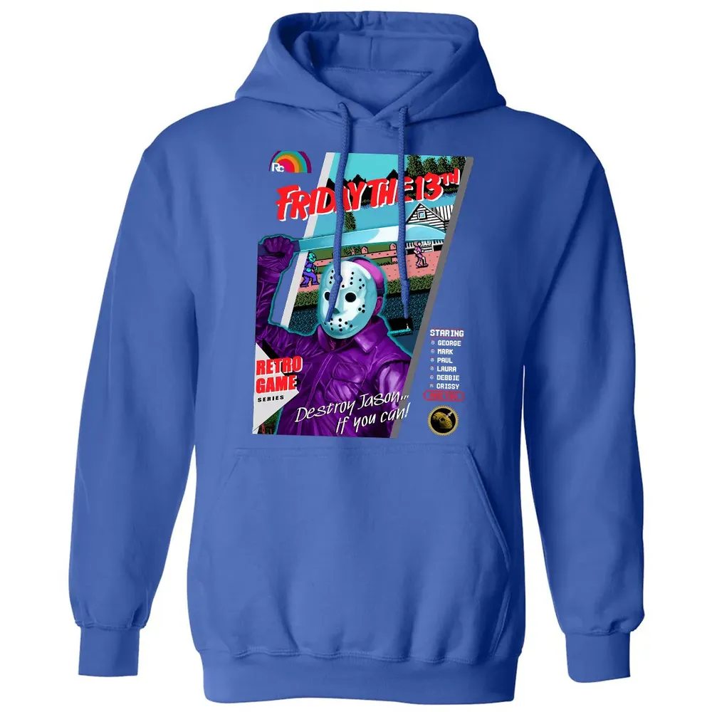 Destroy Jason Retro Game Classic Unisex Hoodie - 9