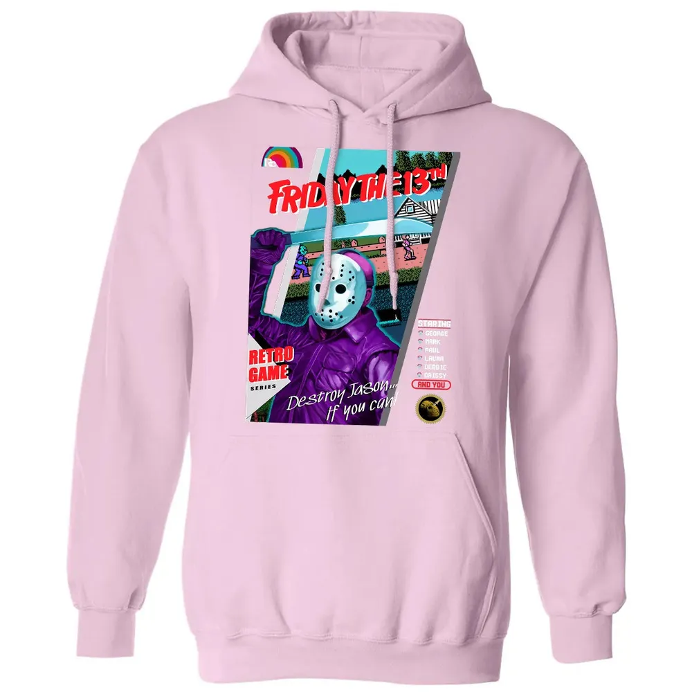 Destroy Jason Retro Game Classic Unisex Hoodie - 3