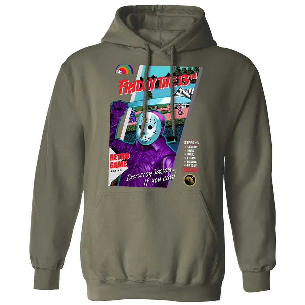 Destroy Jason Retro Game Classic Unisex Hoodie - 4