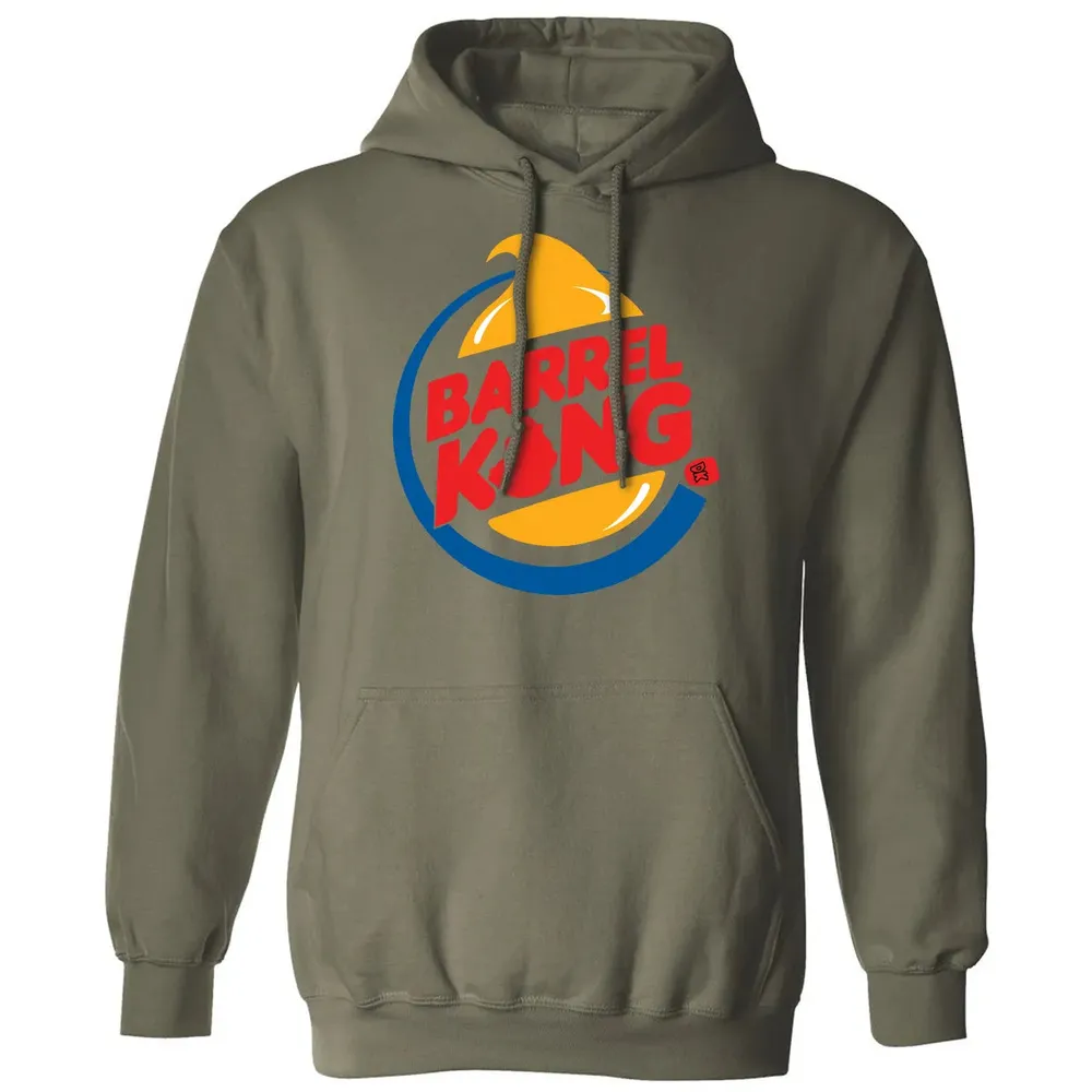 Barrel Kong Classic Unisex Hoodie - 4