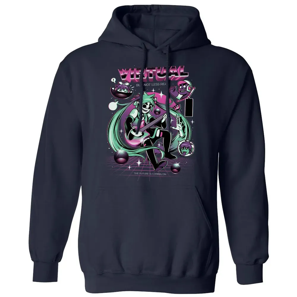Virtual Classic Unisex Hoodie - 2