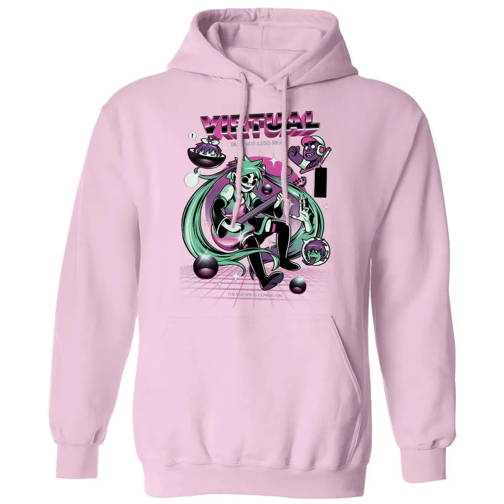 Virtual Classic Unisex Hoodie - 3