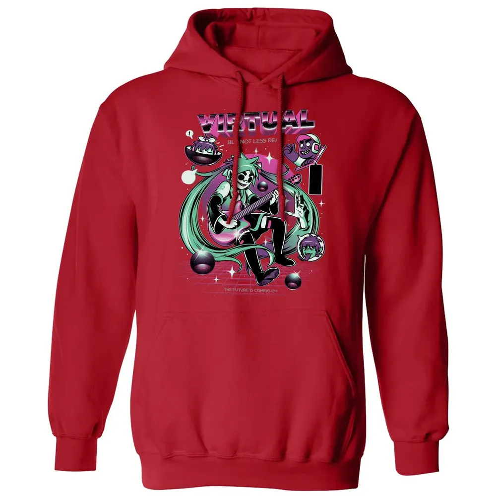 Virtual Classic Unisex Hoodie - 5