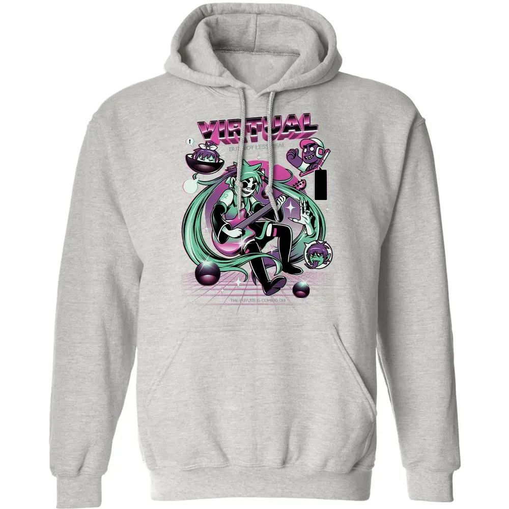 Virtual Classic Unisex Hoodie - 8