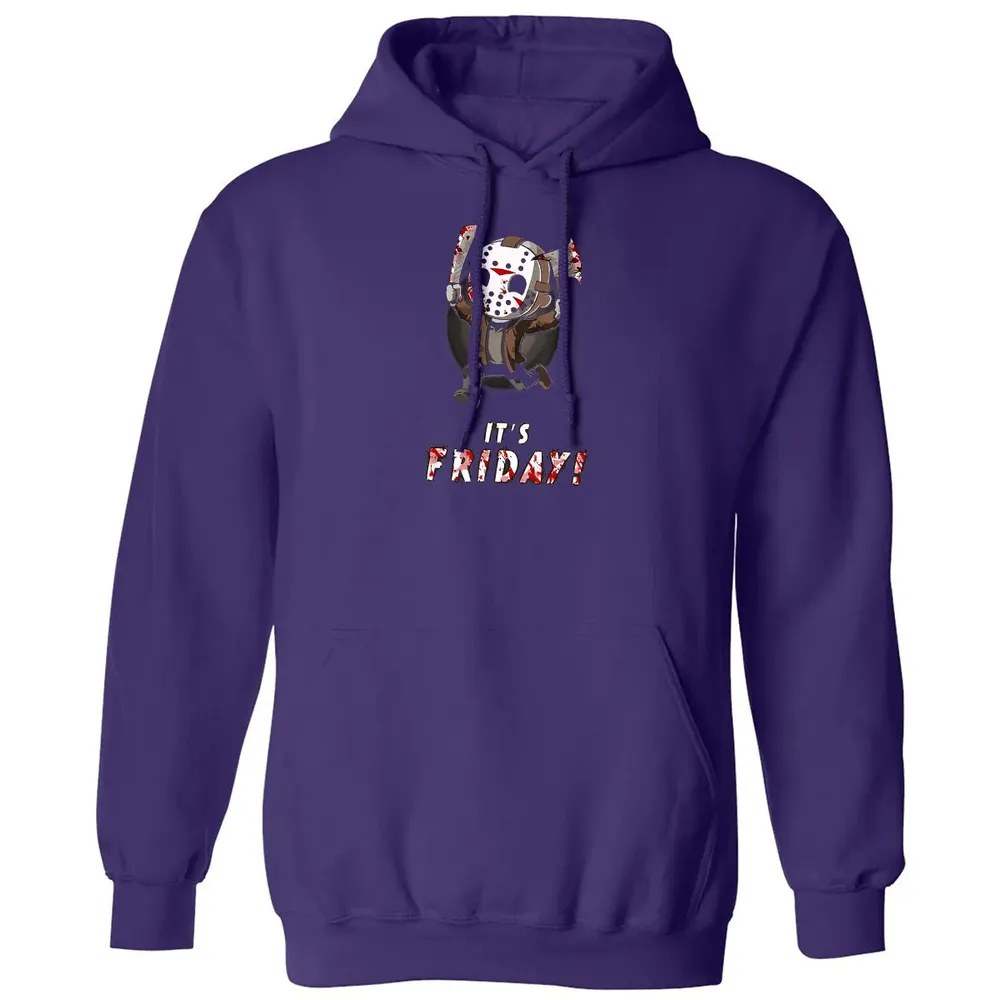 It's Friday 13th Funny Halloween Horror Graphic Classic Unisex Hoodie - 6