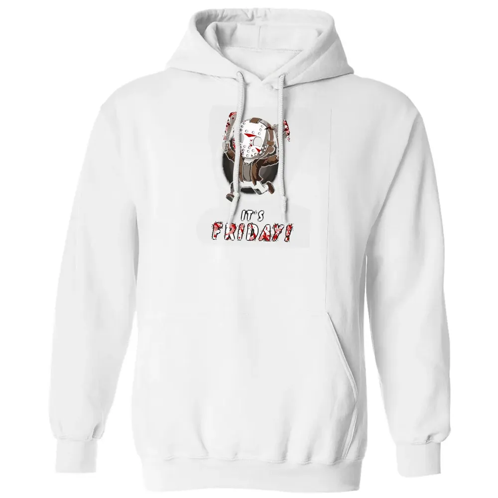It's Friday 13th Funny Halloween Horror Graphic Classic Unisex Hoodie - 11