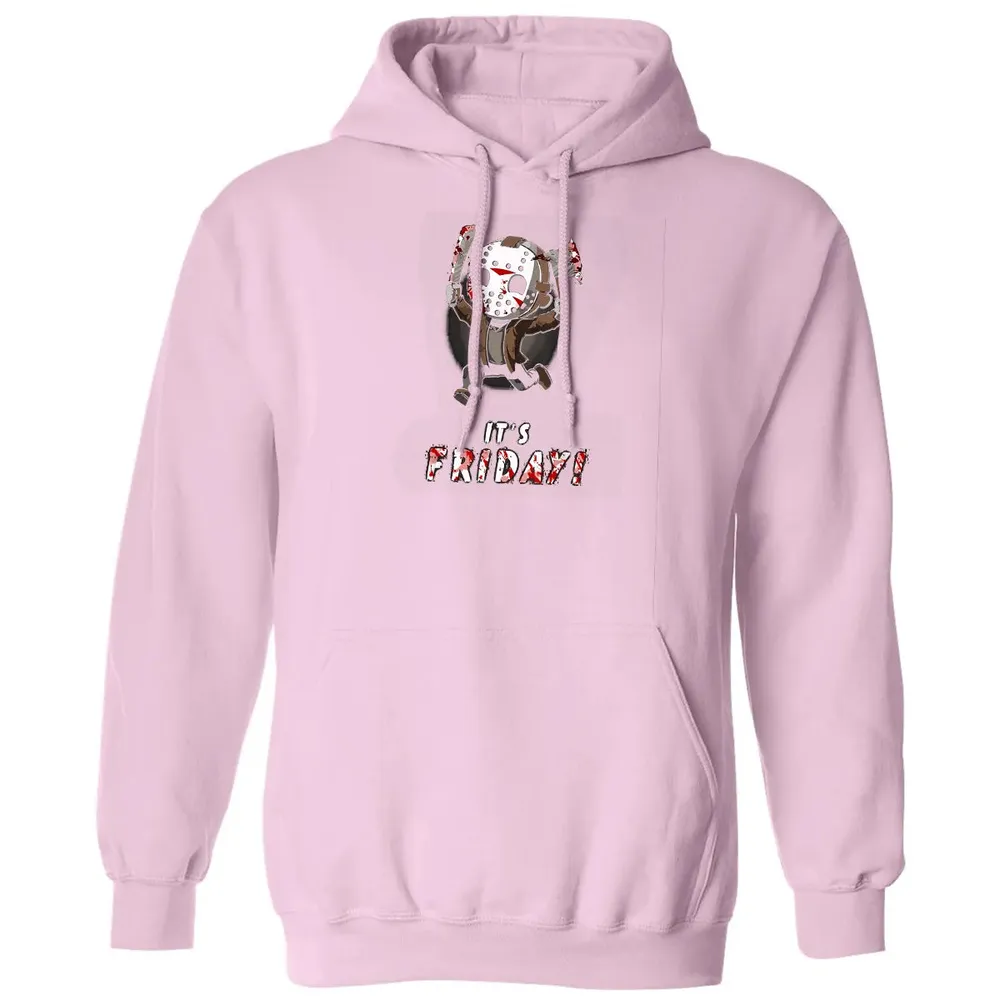 It's Friday 13th Funny Halloween Horror Graphic Classic Unisex Hoodie - 3