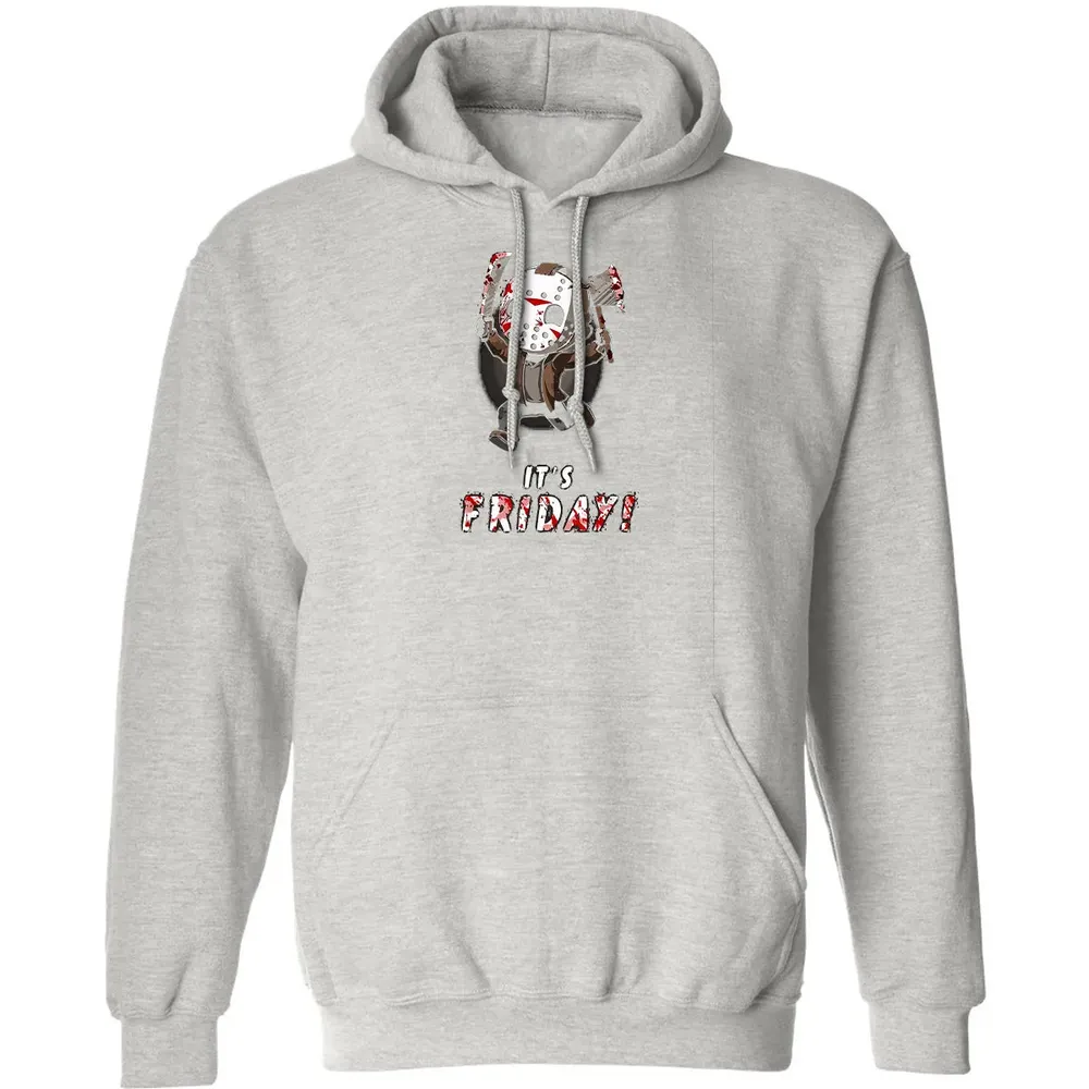 It's Friday 13th Funny Halloween Horror Graphic Classic Unisex Hoodie - 8