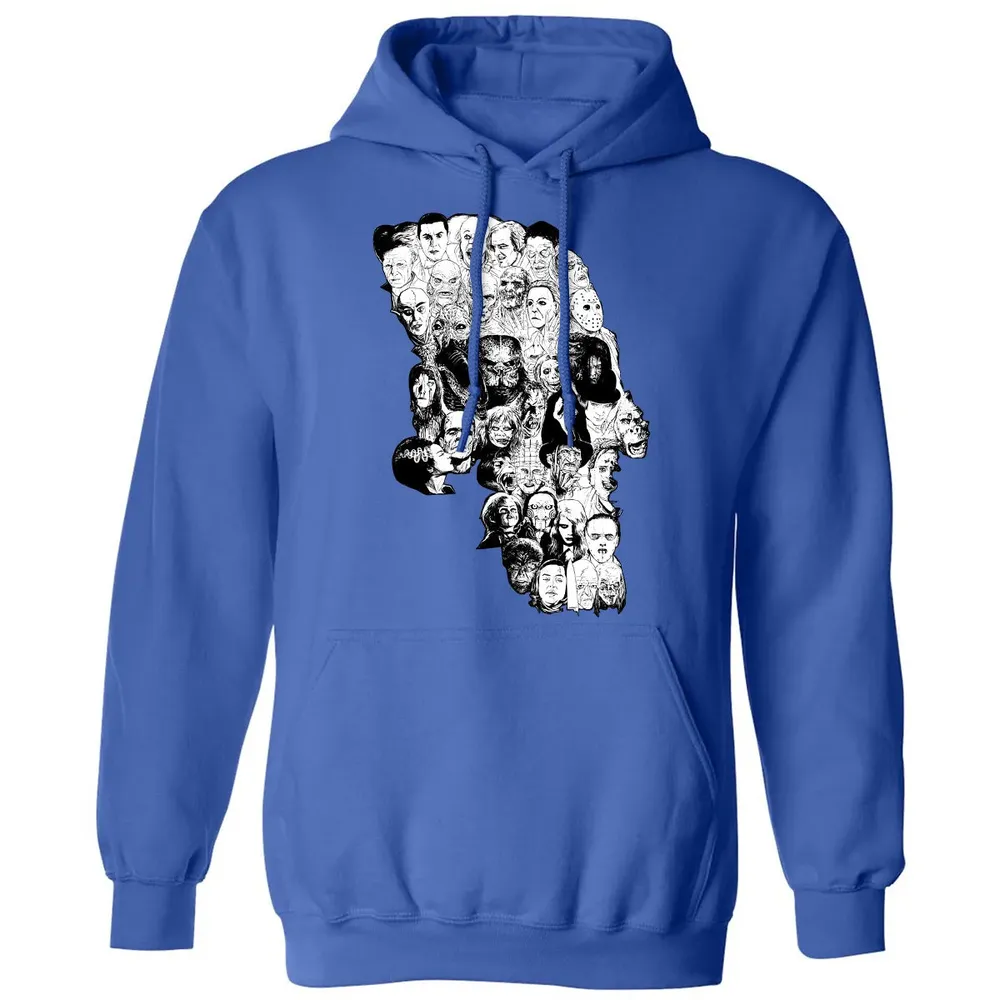 Horror Skull Classic Unisex Hoodie - 9