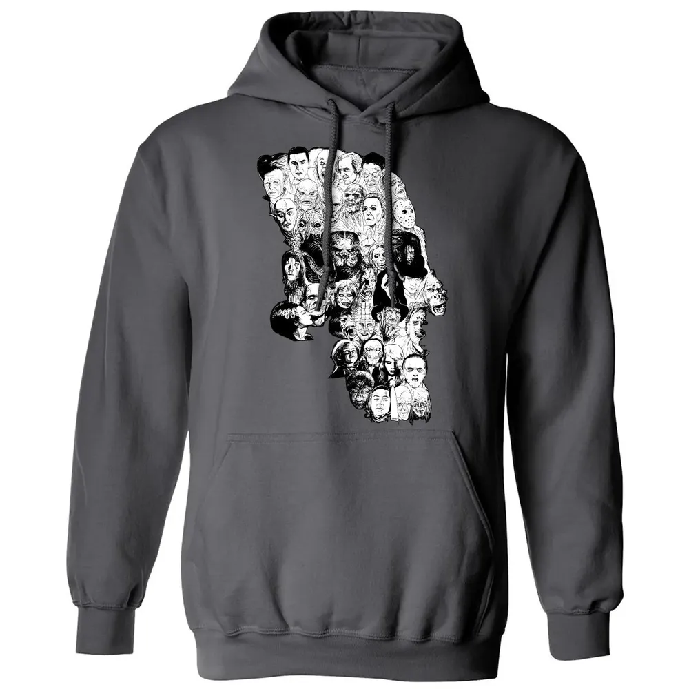 Horror Skull Classic Unisex Hoodie - 7