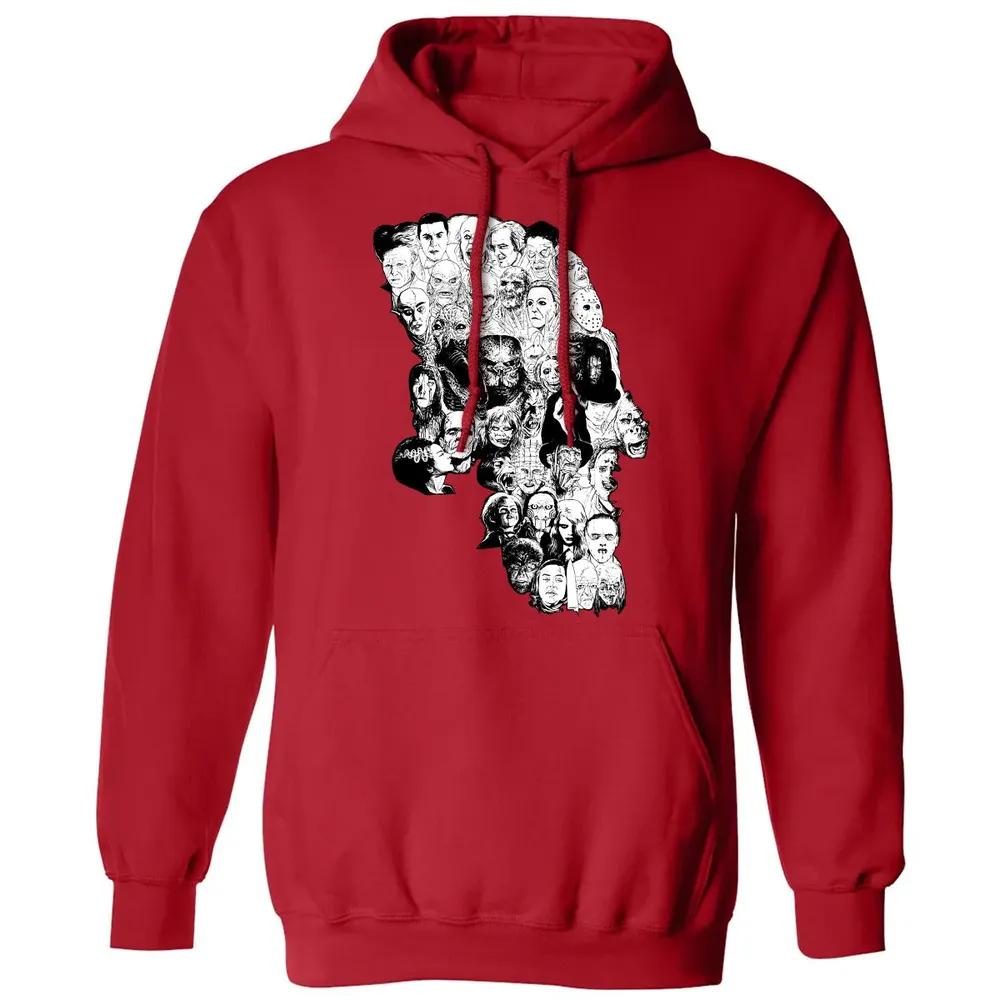 Horror Skull Classic Unisex Hoodie - 5