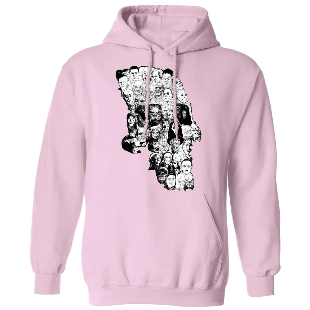 Horror Skull Classic Unisex Hoodie - 3