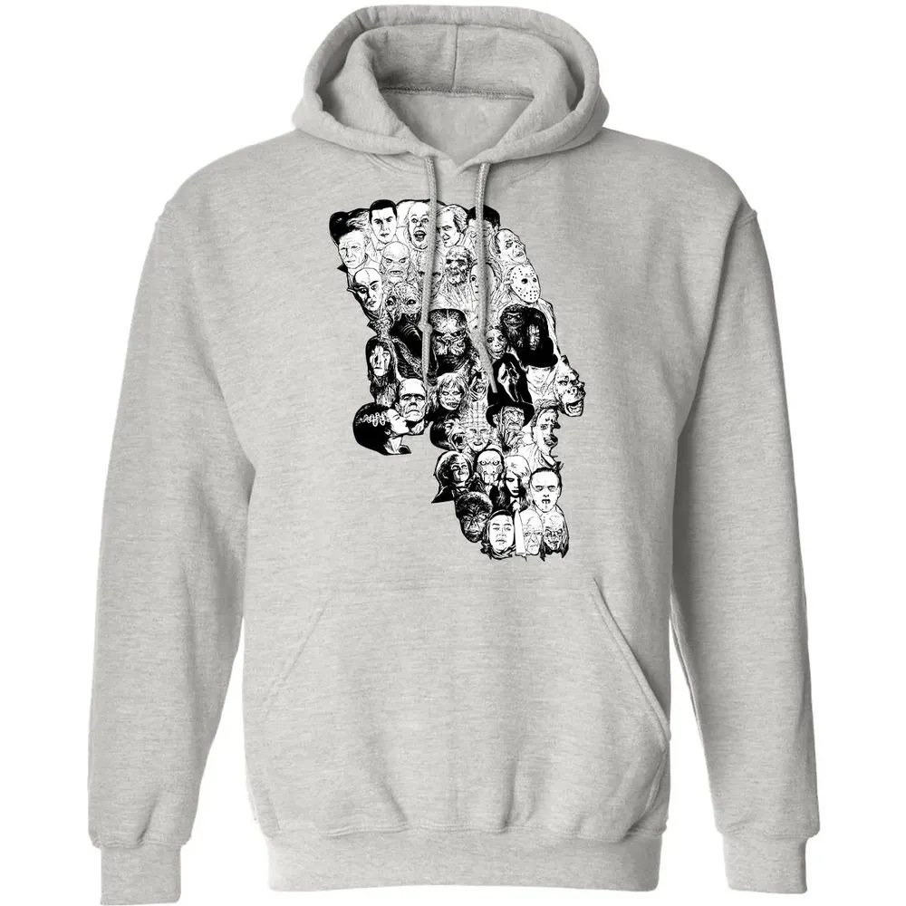 Horror Skull Classic Unisex Hoodie - 8