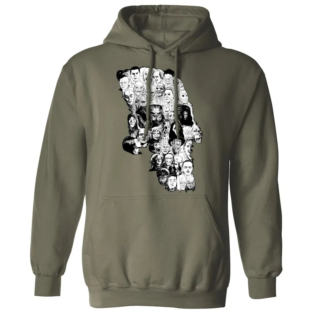 Horror Skull Classic Unisex Hoodie - 4