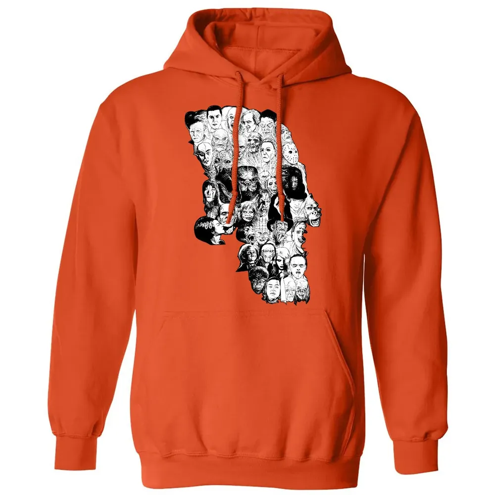 Horror Skull Classic Unisex Hoodie - 10