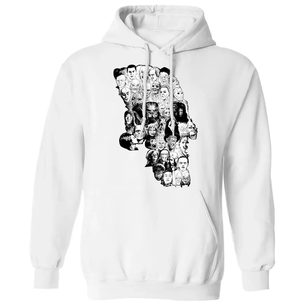 Horror Skull Classic Unisex Hoodie - 11