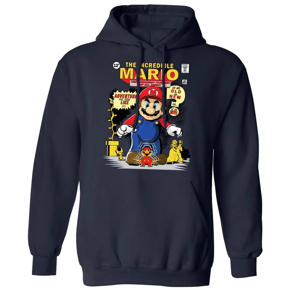 The Incredible Mario Classic Unisex Hoodie - 2