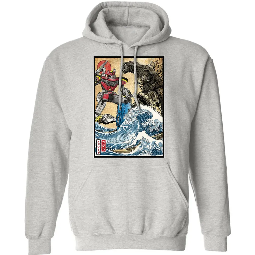 King of the Monsters vs Megazord Classic Unisex Hoodie - 8