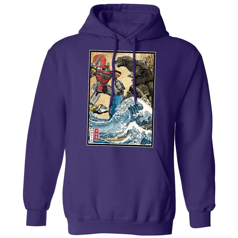 King of the Monsters vs Megazord Classic Unisex Hoodie - 6