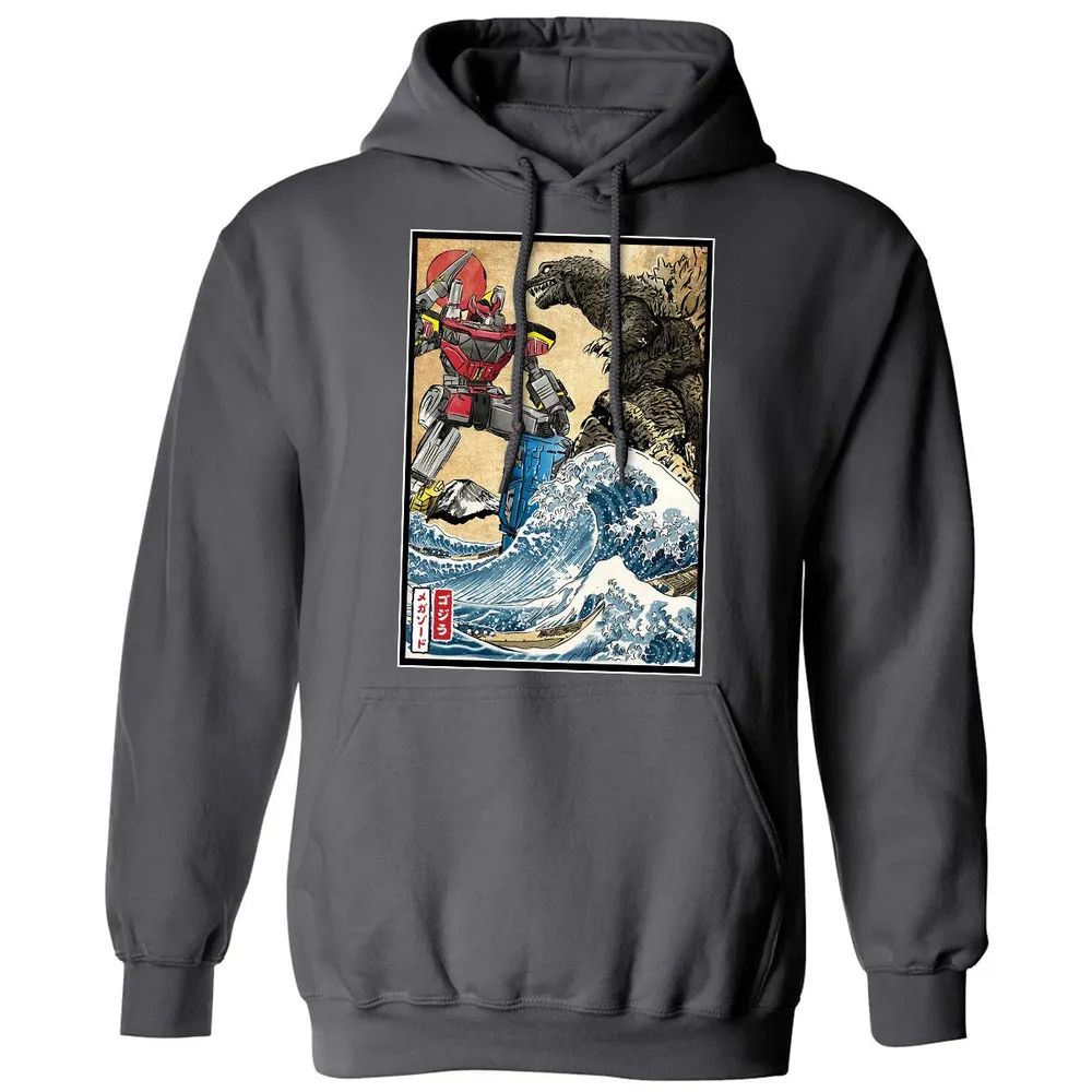 King of the Monsters vs Megazord Classic Unisex Hoodie - 7